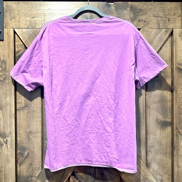 EUC Sweet Claire Purple Rhinestone Nashville Graphic Tee - Picture 3 of 10